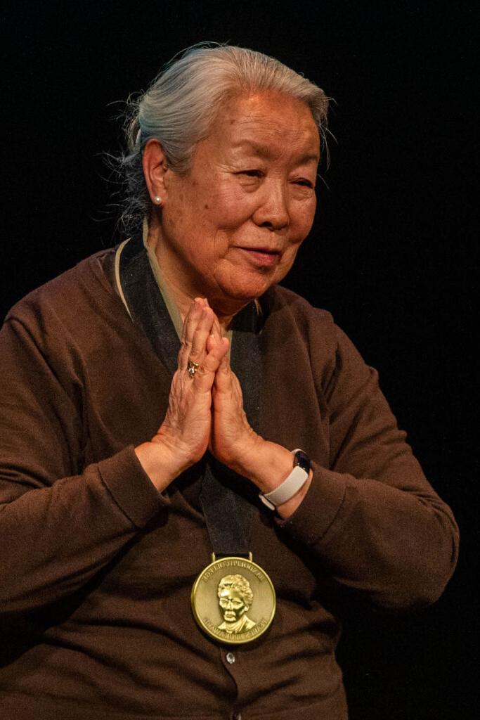 Jetsun Pema, recipient of the 2024 Pearl S. Buck Award at Randolph College